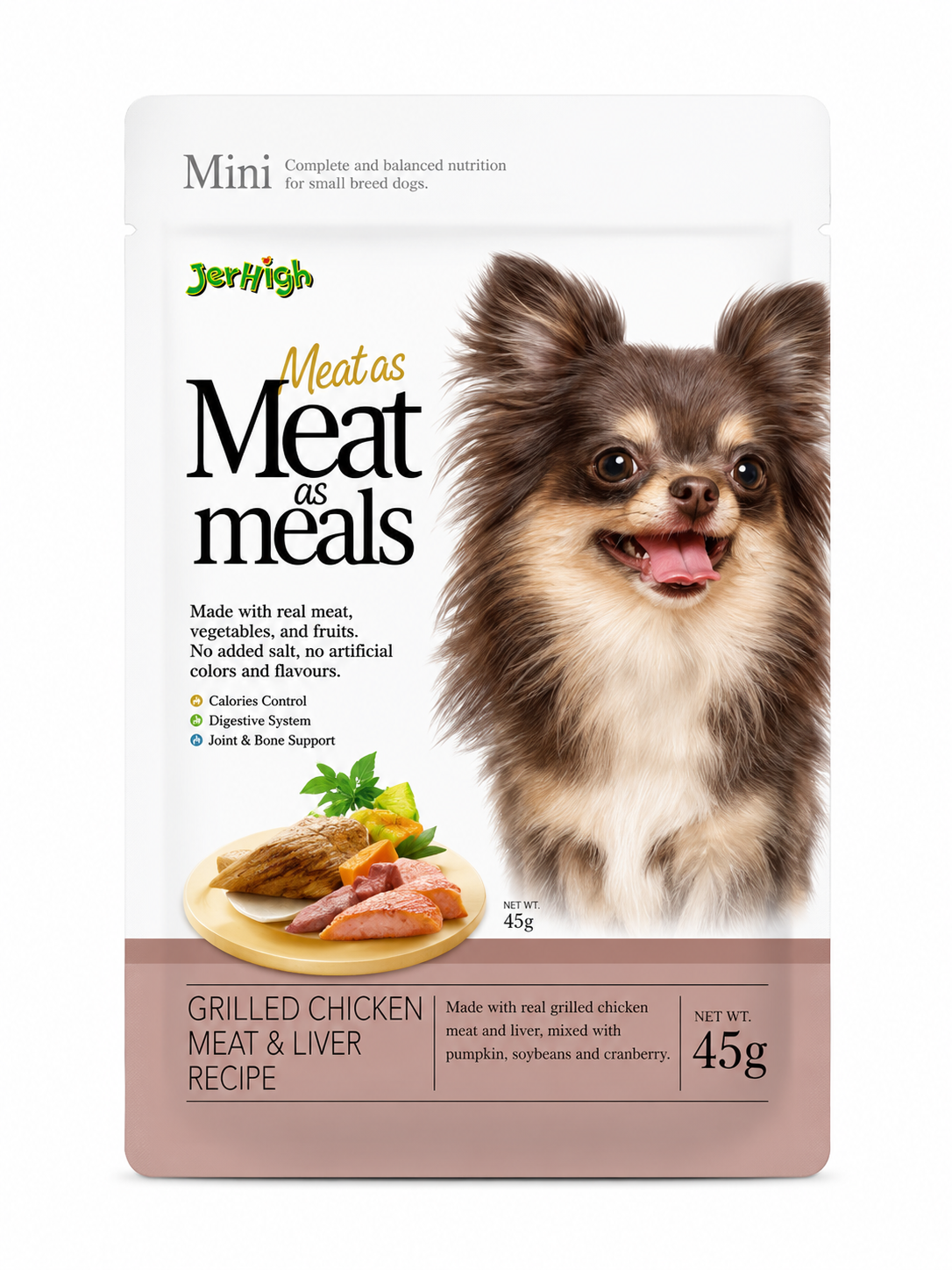 M as M Grilled Chicken Meat & Liver Recipe Dog Food