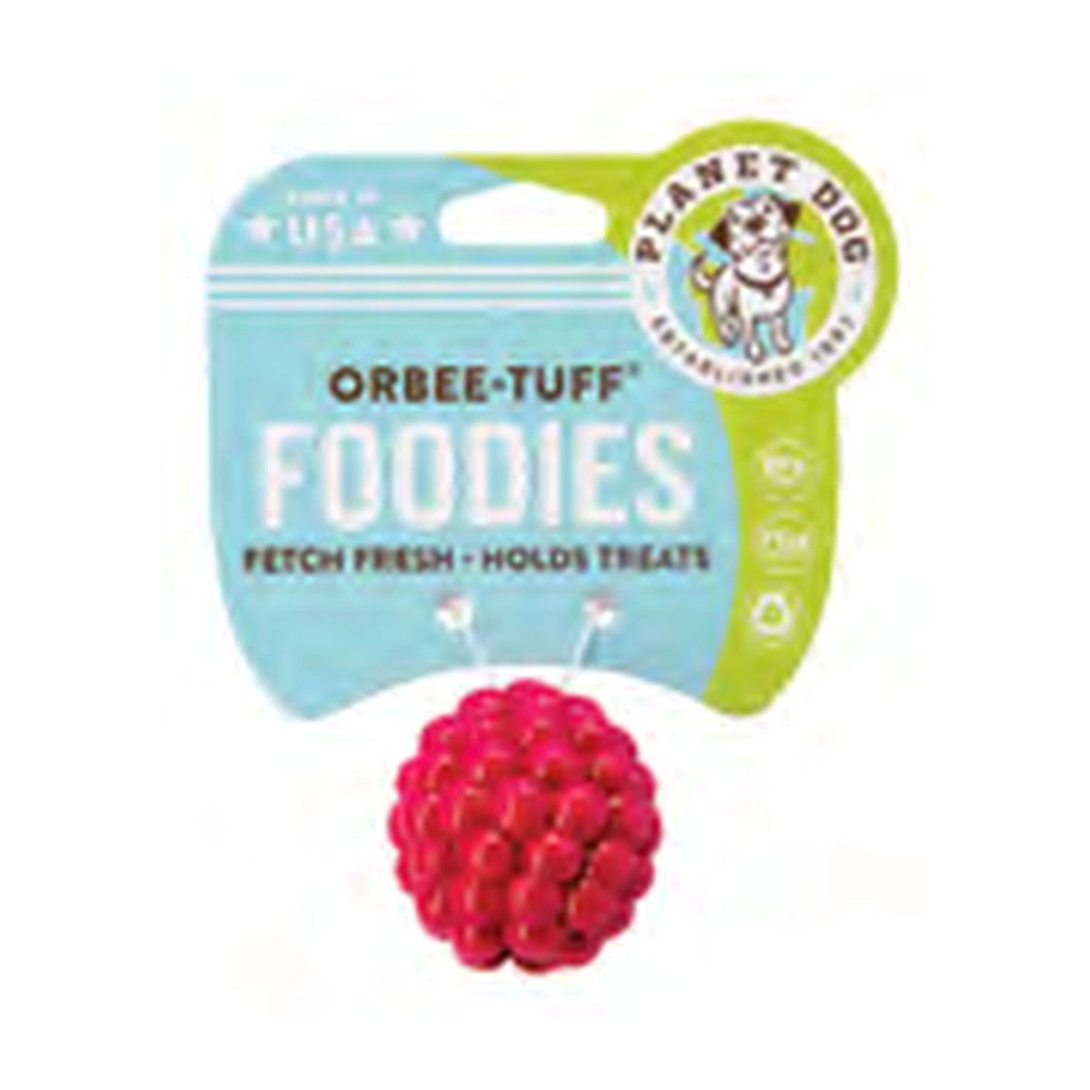 Petstages Orbee-Tuff Raspberry Dog Toy