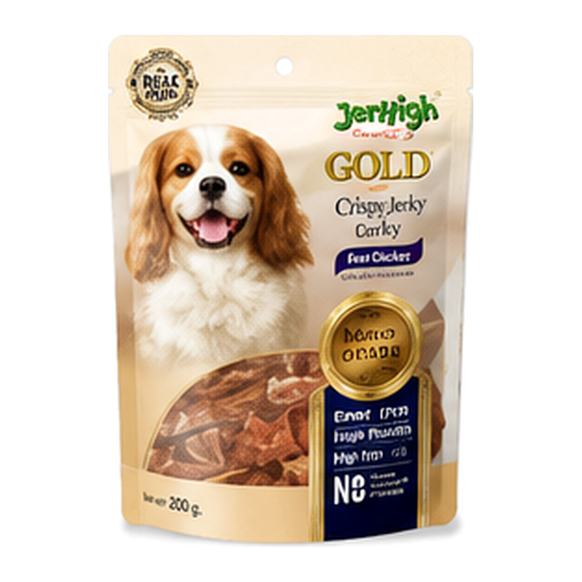 JerHigh Gold Crispy Jerky Dog Treat