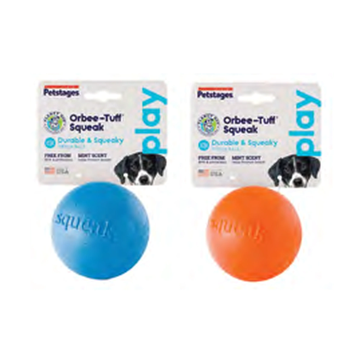 Petstages Orbee-Tuff Squeak Ball Dog Toy (Code 68754