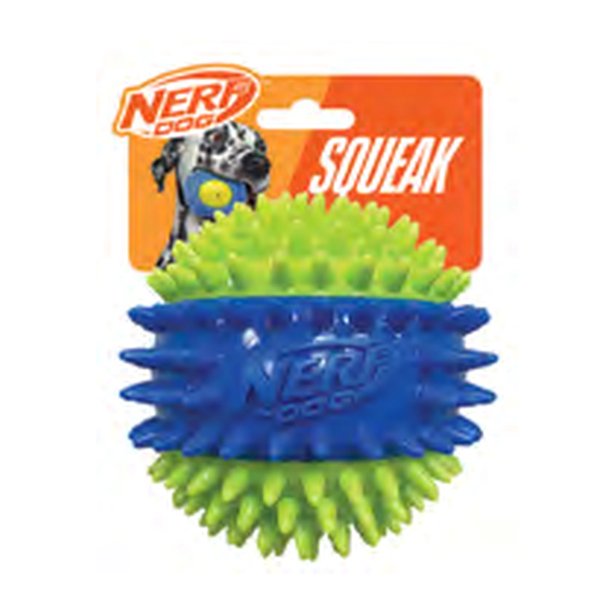 Nerf Dog Spike Squeak Ball Dog Toy