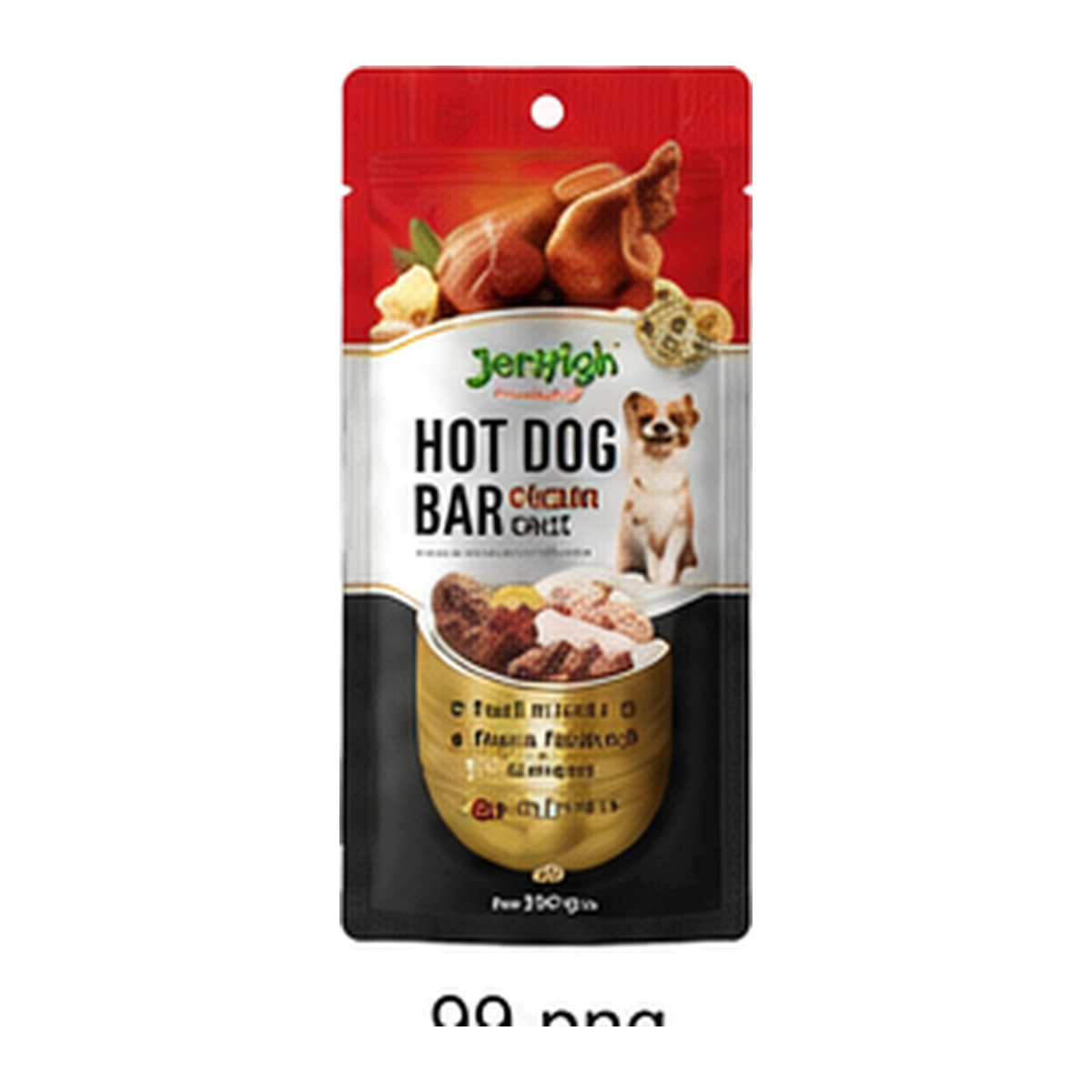Hot Dog Chicken Meat Dog Treat