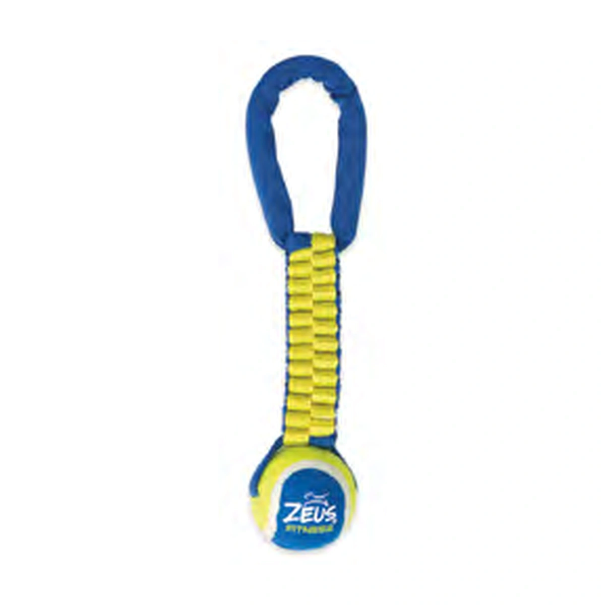 Zeus Tennis Ball Twist Tug Dog Toy