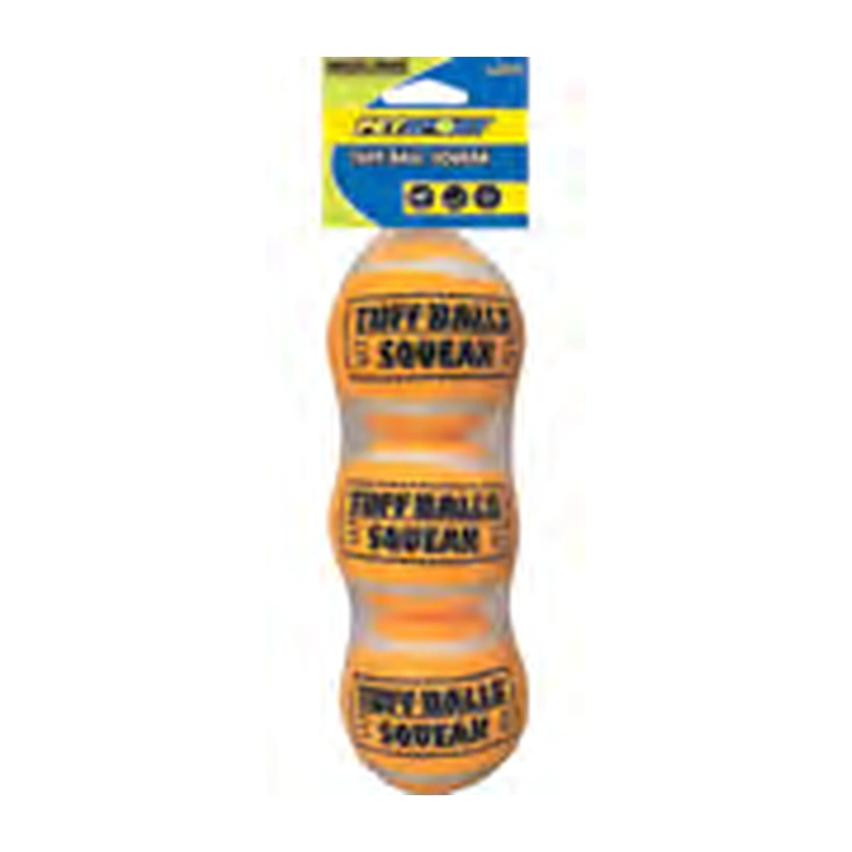 Petsport Tuff Balls Squeak, Pack of 3 Dog Toy