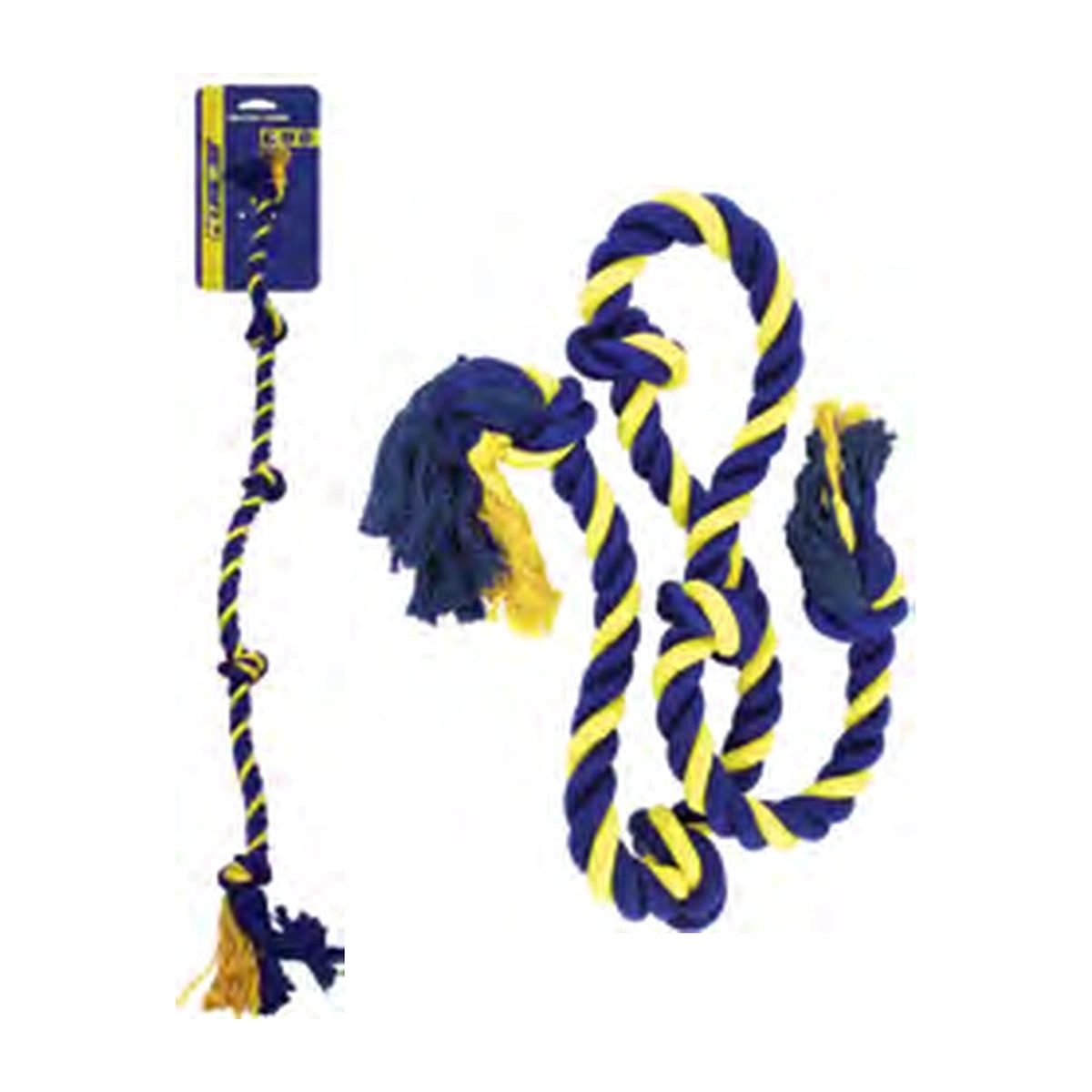 Petsport Giant Five Knot Cotton Rope Dog Toy