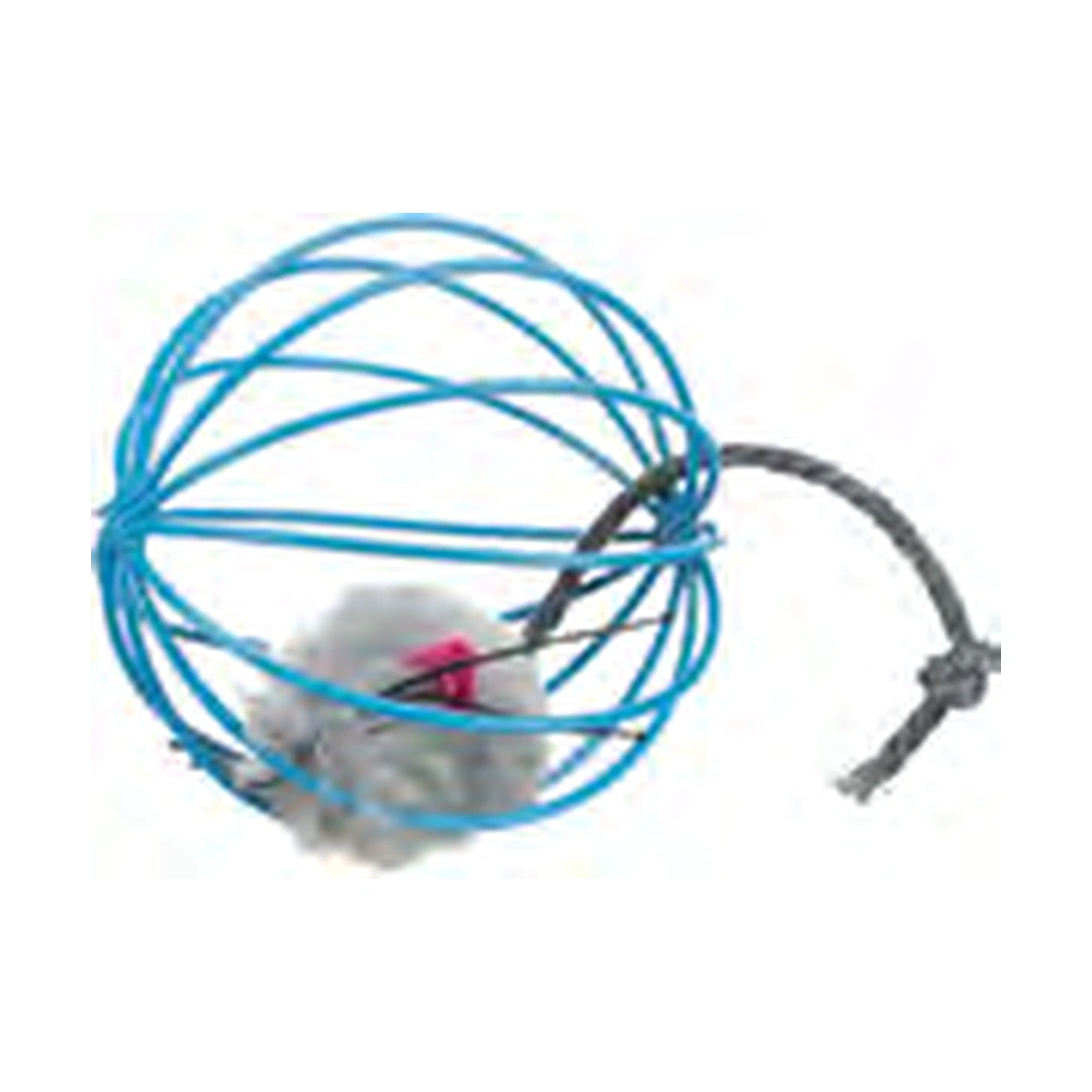 Trixie Mouse in a Wire Ball Cat Toy