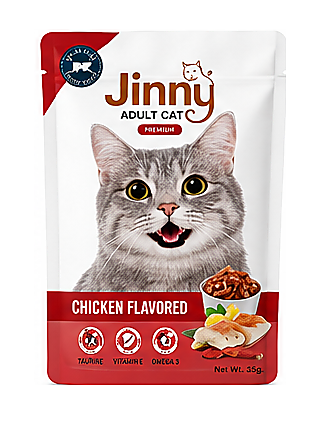 Jinny Chicken Flavored Cat Wet Food
