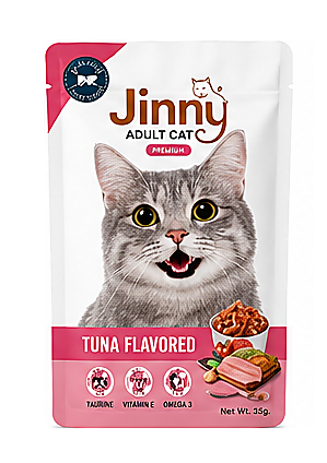 Jinny Tuna Flavored Cat Wet Food