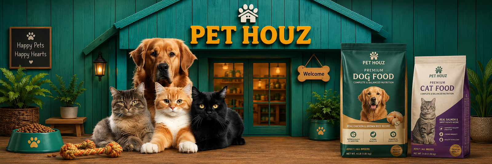 Pet Products Banner